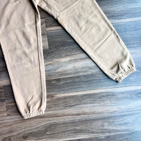 GAP Classic Casual Style Camel Beige Soft Fleece Jogger Sweatpants Size XS - Picture 8 of 13
